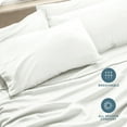 thumbnail image 6 of Bare Home Pillowcase Set - Premium 1800 Collection - Double Brushed - Ultra Soft - King Size, Cream, 4 Count, 6 of 8