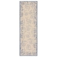 thumbnail image 2 of Safavieh Courtyard Daniel Oriental Indoor/Outdoor Runner Rug, Natural/Blue, 2'3" x 6'7", 2 of 9