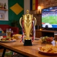 thumbnail image 6 of Mecorevxz Trophy Cup - Large Trophy,Gold Award for Sports,Tournaments,Competitions,Soccer Football League Match Trophy,Other Teamwork Award(D), 6 of 7