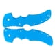 thumbnail image 2 of Eigraketly Parche para mango de rebanadora G10, resistente al agua, reutilizable, a prueba de herrumbre, bricolaje, accesorios de reparación, manijas de Artesanía Azul Eigraketly TO011448-01, 2 of 6