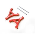 thumbnail image 1 of bedienty 2piece 1/16 Front Upper Suspension Arm Aluminum Alloy Enhanced Rc Front Upper Suspension Arm For SLASH Red, 1 of 5
