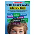 thumbnail image 1 of 100 Task Cards: Literary Text, Grade 4-6, 1 of 1