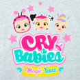 thumbnail image 2 of Cry Babies Girls T-shirt Gray 3T-8, 2 of 3
