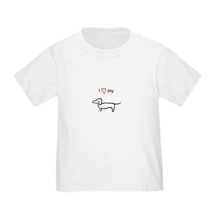 

CafePress - Dachshund Lover Toddler T Shirt - Cute Toddler T-Shirt 100% Cotton