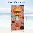 thumbnail image 2 of PHYHOO Cute Mushroom Microfiber Sand Free Beach Towel Oversized Quick Dry Absorbent for Pool Swimming Bathroom Beach Towel 30x60in, 2 of 8