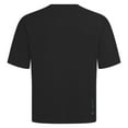 thumbnail image 3 of Men's Levelwear Black Miami Marlins Crossway Oversized Luxe Signature Knit T-Shirt, 3 of 3