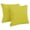 Lime, variant on 18-inch Outdoor Spun Polyester Square Throw Pillows (Set of 2) - Lime