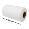 thumbnail image 2 of Singer White Tulle Fabric Rolls 6 Inch by 100 Yards (300 ft), 2 of 8