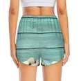 thumbnail image 4 of Haiem Wood Grain Women's 2 in 1 Running Shorts - Lightweight Athletic Workout Gym Yoga Breathable Sports Shorts Liner with Phone Pockets-, 4 of 9