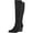 Black, variant on STYLE & COMPANY Womens Beige Zipper Accent Wynterr Round Toe Wedge Zip-Up Dress Boots 11 M