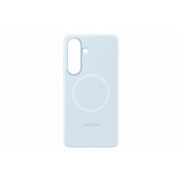 Funda de silicona con imán para Samsung Galaxy S26+ azul claro