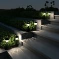 thumbnail image 6 of Pure Garden 8-Piece Solar Outdoor Lights Set for Landscape Lighting (Black), 6 of 7