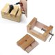thumbnail image 3 of Wood Flat Vise Mini Clamp-on Bench Vise Flat Tongs Woodworking Carving Engraving, 3 of 4