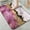 Pink and Gold Abstract Design, variant on 1pc Watercolor Poppy Pattern Bathroom Rug Bathroom Decor and Accessories- Durable,Anti Slip,And Quick Drying,Suitable For Indoor/outdoor Use - Perfect For Bathrooms,Bedrooms,Kitchens