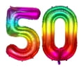 thumbnail image 3 of 2 globos de aluminio de 32 o 40 pulgadas con texto "Happy 30 Birthday", color rosa, azul y dorado, número 30, decoraciones para fiestas, suministros para hombres, niños y niñas, 3 of 5