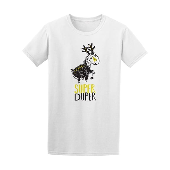 Super Duper Reindeer Tee Men's -Image by Shutterstock