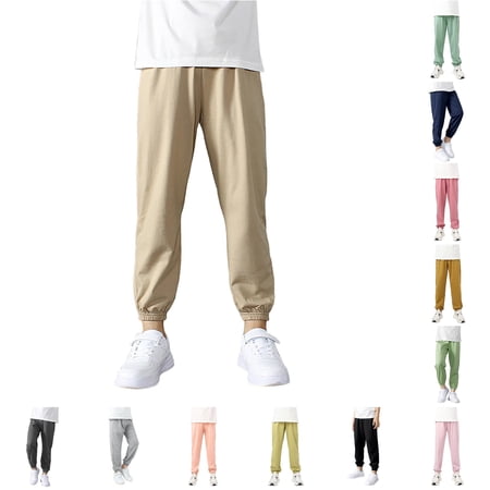 Girls Autumn Style Leggings Pants Sports Elastic Children s Pants Baby s Boys Pants Child Leggings 7-8 Years