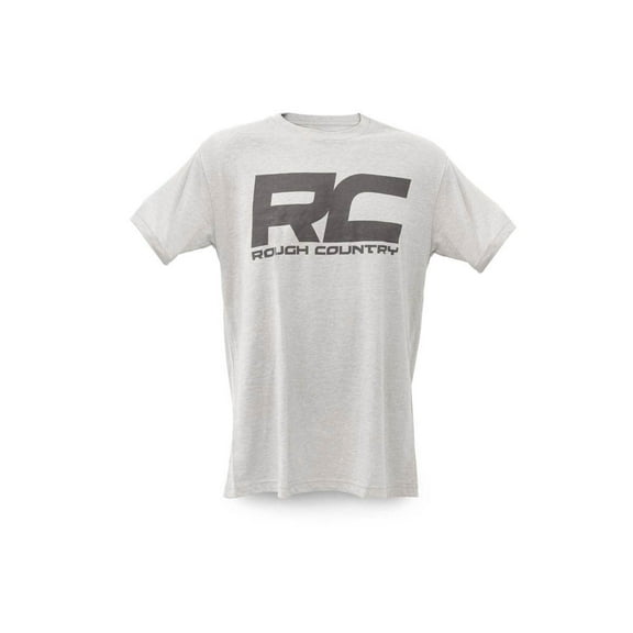 Rough Country T-Shirt | Logo | Grey | 2XL - 840862XL
