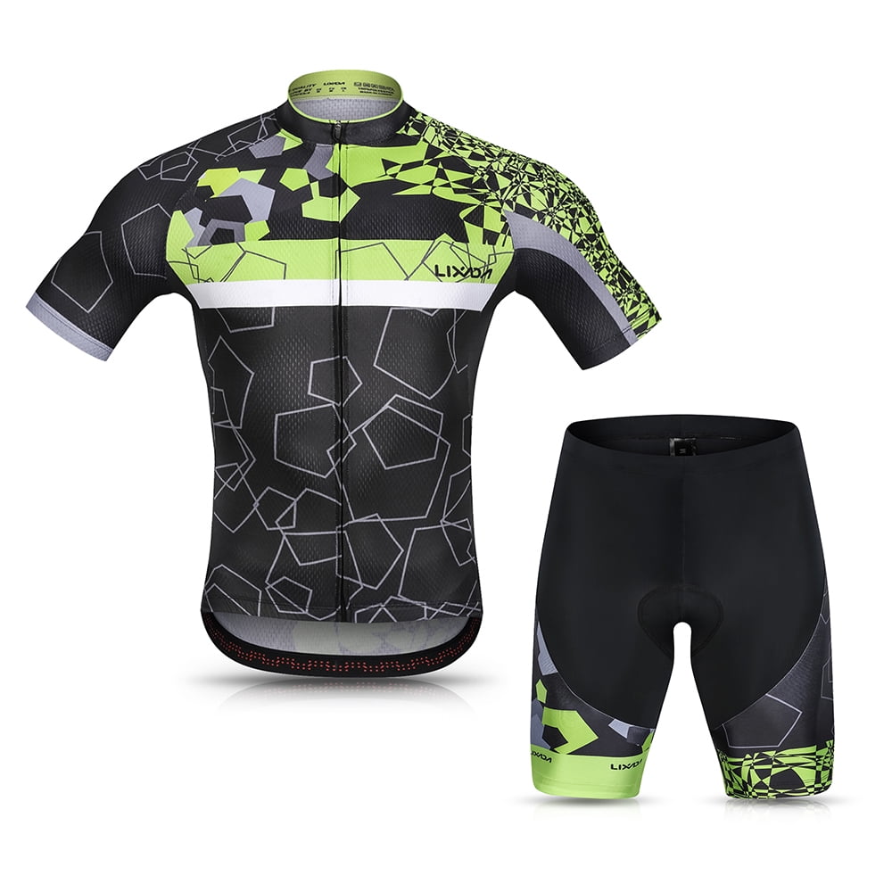 Men's Cycling Jersey Bib shorts Suits Cycling Shorts Riding Short Sleeve Jerseys