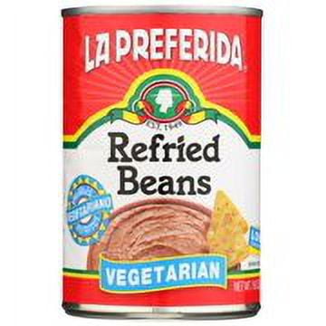 La Preferida Refried Beans Vegetarian (Pack of 12)