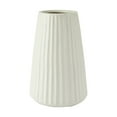 thumbnail image 1 of Anko White Linear Vase, 1 of 5
