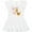 AA-White, variant on Inktastic My Meemaw Loves Me- Cute Giraffe Girls Toddler Dress