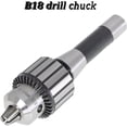 thumbnail image 6 of Super Heavy Duty Drill Chuck 1/8 Inch - 5/8 Inch Triple Grip Drill Chuck B18 Drill Press Chuck Fit for Lathe, 6 of 6