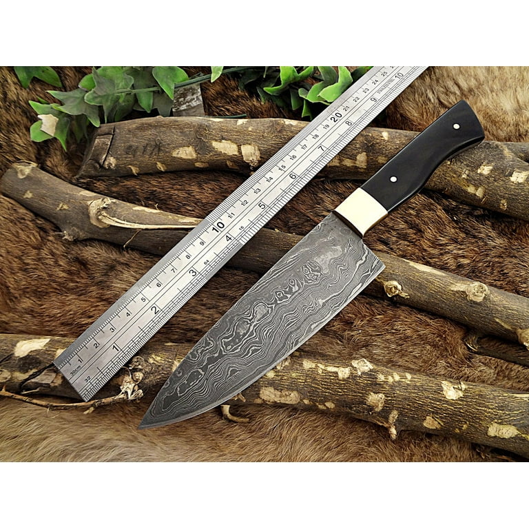 Hand Forged Chef Knife set of 6 Damascus Steel knives  kitchen knife set , chef  knife set, Hand Forged knife