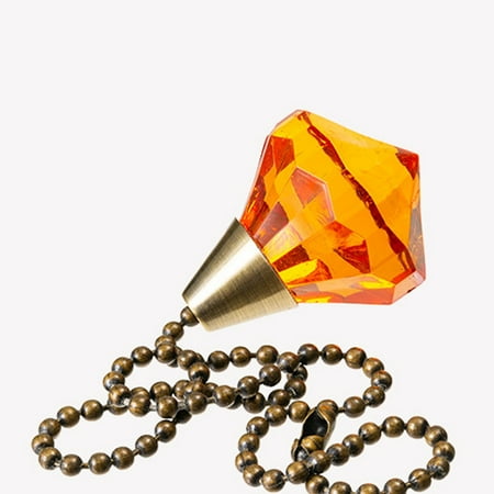 

Crystal Style Designer Bathroom Toilet Pull Chain Cord Handle for Light Switch