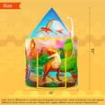 thumbnail image 4 of Moncoland Dinosaur Kids Play Tent for Boys 3-8 Years Toddlers Pop up Polyester Playhouse Indoor Outdoor, 4 of 6