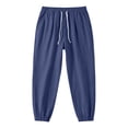 thumbnail image 5 of CONZONE Mens Linen Pants Tapered Leg Elastic Waist Drawstring Joggers For Men Relaxed Fit Casual Summer Trousers With Pockets, 5 of 5