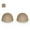 Mexican Sand, variant on Peerless Color Replacement Plastic Toilet Bolt Caps - Set of 2 - Venetian Pink