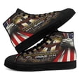 thumbnail image 4 of Jesus Cross Way Maker Miracle Worker High Top Canvas Shoes Sneakers Black Size 6, 4 of 7