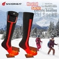 thumbnail image 3 of Savior Heat Winter Heated Socks Comfort with Rechargeable 7.4V 2200mAh Battery, Washable, Ideal for Arthritis Relief, Outdoor Hunting, 3 of 9