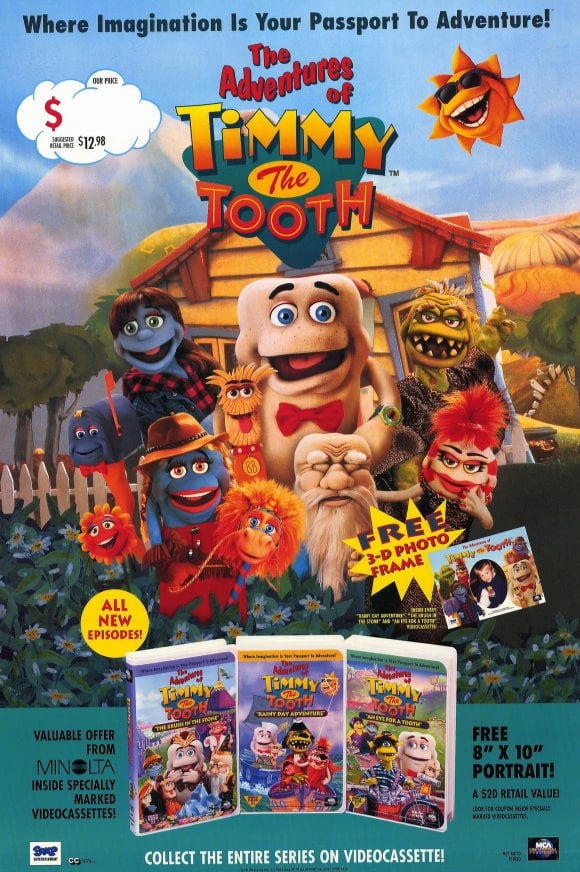 Timmy the Tooth movie POSTER (Style B) (11" x 17")