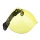 thumbnail image 1 of Visera del casco de la motocicleta Sunnimix 3 Botones Homologado Universal Amarillo, 1 of 8