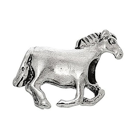 January Bead Girl Charm - Buckets of Beads Horse Charm Beads Fits Most Major Charm Bracelets For Women Girls