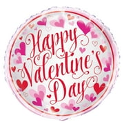 Unique Industries 18" Assorted Colors Heart Valentine's Day Balloon