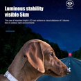 thumbnail image 5 of Luces para perros para paseos nocturnos, luz de collar para perros de 4 modos, luz recargable para pasear perros, linterna de seguridad para perros a prueba de agua IPX 8, verde, 5 of 5