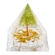 thumbnail image 1 of Ornamento de Cristal, Piedra Fragmentada, Pila Energética, Estilo Natural, Crystal Crushed Stone Energy Tower, Decoración de Interior, para Salón, con Base de Madera, Material de Cristal,, 1 of 9