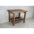 thumbnail image 3 of AquaTeak Patented Spa Teak & Stainless Shower Bench with Shelf 24" Wide, 3 of 3