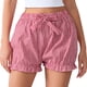 thumbnail image 1 of Niñas Pantalones Cortos de Verano Casual Bow Plaid Spicy Girl, Pantalones Cortos Elásticos de Poliéster Ligeros para la Playa Y Diarios, 1 of 5