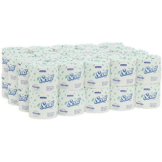 Scott® Professional Standard Roll Toilet Paper (13607), Elevated Design,  2-Ply, White, Individually wrapped rolls, Compact Case for Easy Storage,  (550