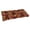 Montfleuri Sangria, variant on Blazing Needles Reo Stripe Outdoor All Weather Loveseat Cushion