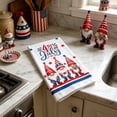 thumbnail image 4 of PSVFUJZ 4th of July Kitchen Towels Absorbent Hand Towels Patriotic Dish Towels for Independence Day Holiday Party Home Kitchen Bathroom Daily Use Decor Supplies, 4 of 6