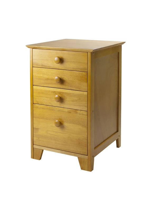 Winsome Wood Studio Home Office File Cabinet, Honey Finish