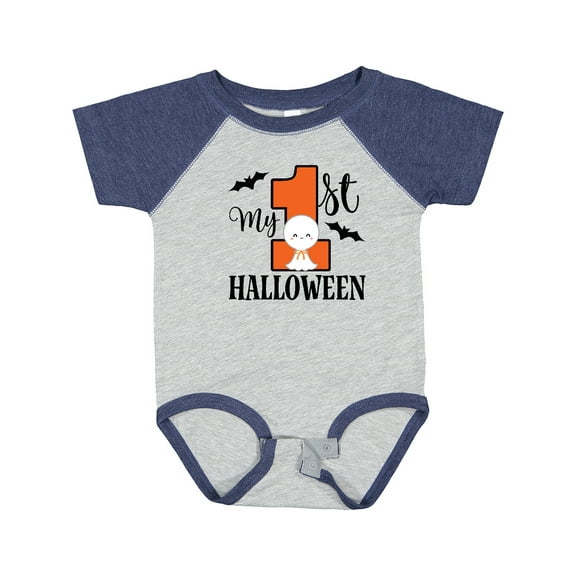 Inktastic First Halloween Baby Boys or Girls Baby Bodysuit