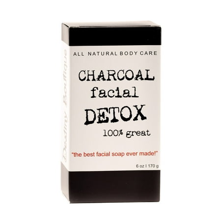 Destiny Boutique Charcoal Facial DETOX Soap 