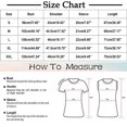 thumbnail image 3 of Fshinging Women'S Tops Colorful Heart Print Casual Summer Short Sleeve Round Neck Tunic Blouse, 3 of 5