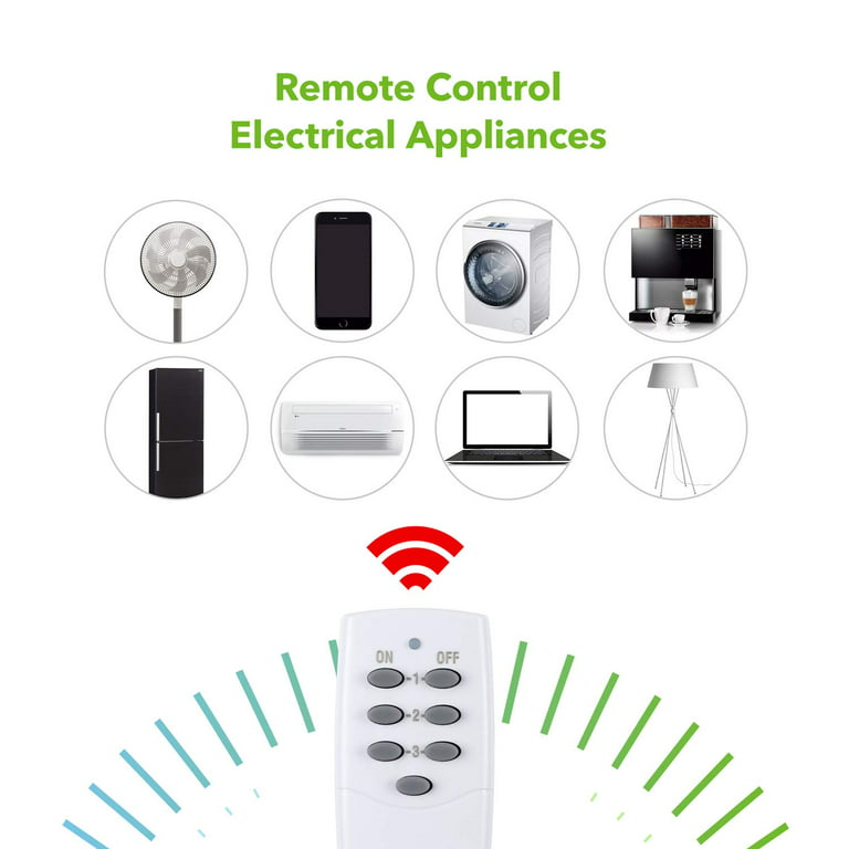 Replacement Wireless Remote Control Electrical Outlet BN-LINK - BN-LINK